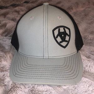 Ariat hat. Has one stain but could very easily get off.